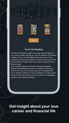 Divine Tarot android App screenshot 1